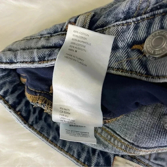 Free People Dakota Straight Leg Jean 0 Indigo Blue Size 25 Revolve We The Free - Picture 5 of 9